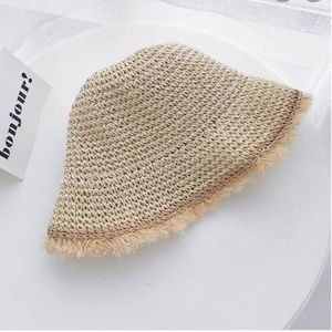 Cabana and straw barley bucket hat